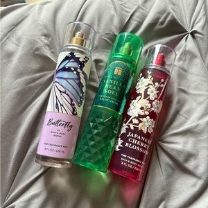 Bath & Body works spray
